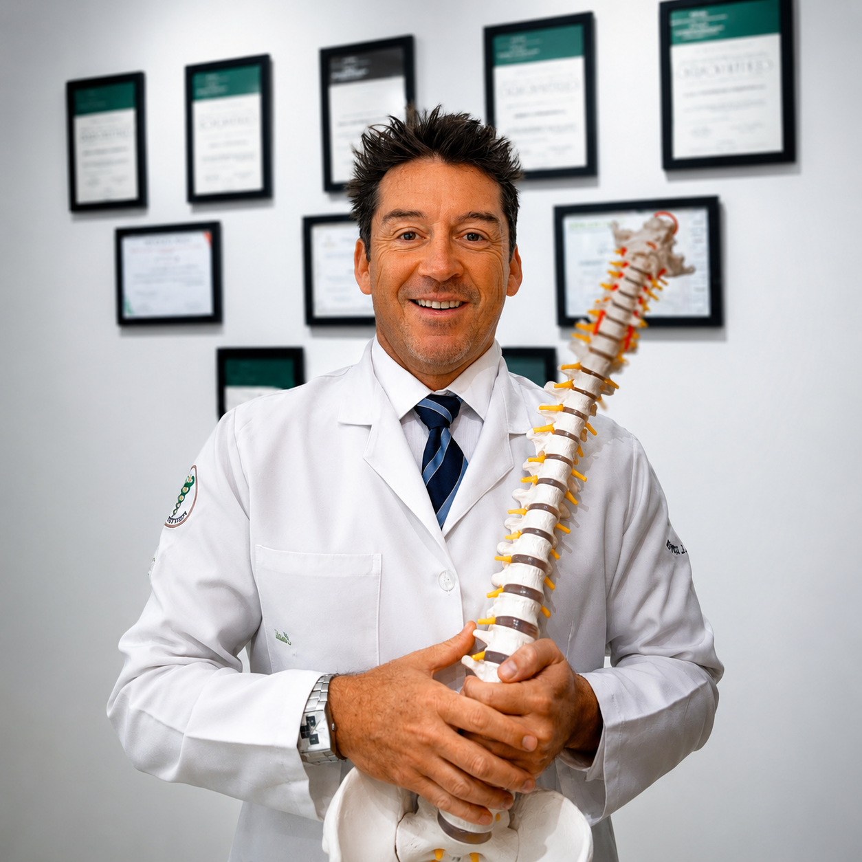 Profissional de fisioterapia auxiliando uma paciente nos exercícios
